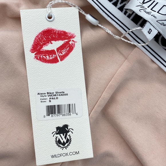 Wildfox Alana Biker Shorts NWT Size Small - Picture 7 of 7